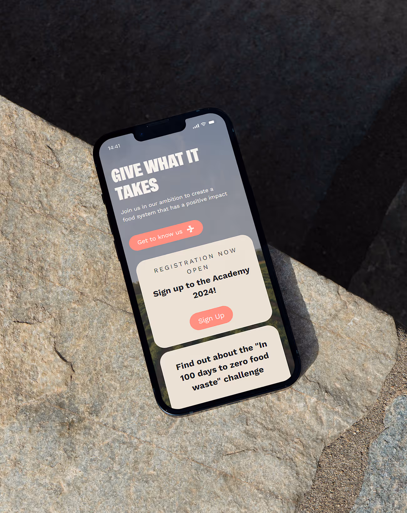 Deloitte × Low Food product screens